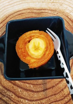 バナナの切り株☆カラメルソースがけ-レシピのメイン写真