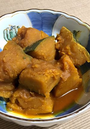 ずぼら系★かぼちゃの煮物-レシピのメイン写真