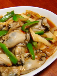 かきの中華風ケチャップ炒め-レシピのメイン写真
