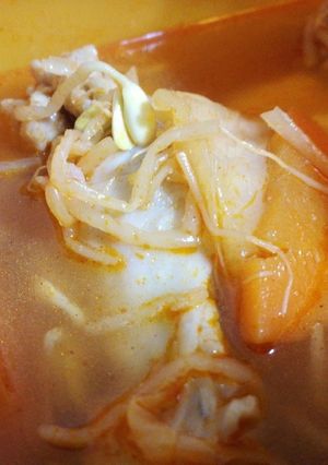 キムチ鍋の素で作るレンチン鍋もどき-レシピのメイン写真