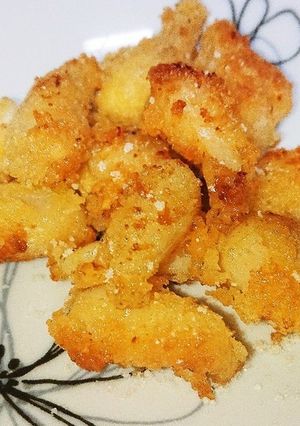 宇和島真珠の貝柱でパン粉天ぷら-レシピのメイン写真