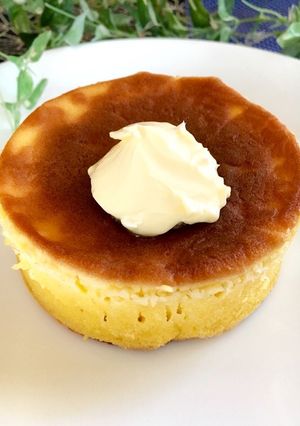 ＨＭで厚焼きパンケーキ-レシピのメイン写真
