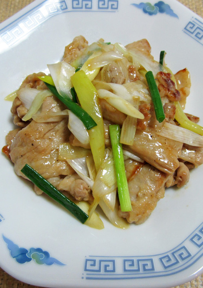 豚肉とねぎの炒め物-レシピのメイン写真