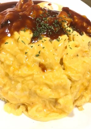 ふわっふわのデミグラスオムライス-レシピのメイン写真