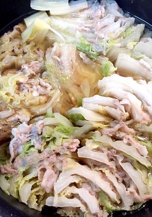 白菜と豚肉のミルフィーユ炊き-レシピのメイン写真
