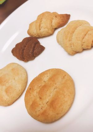 【簡単】卵のいらないパン型クッキー-レシピのメイン写真