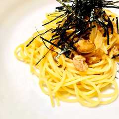 รูปของ 簡単！ツナ＆キノコの和風パスタ