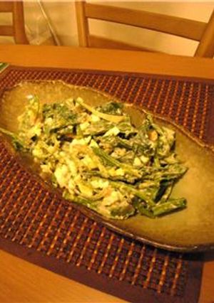 ほうれん草のたまごサラダ-レシピのメイン写真