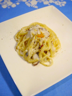 簡単!柚子クリームパスタ-レシピのメイン写真