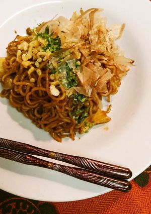 インスタントラーメン焼きそば-レシピのメイン写真