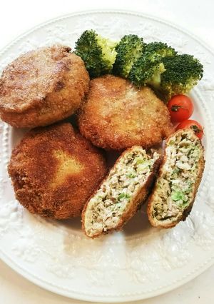 合挽き肉のメンチカツ-レシピのメイン写真