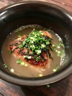 居酒屋の焼きおにぎり茶漬け♪-レシピのメイン写真