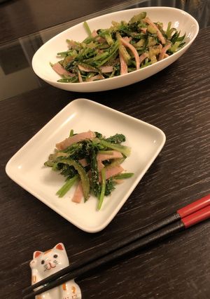 パクチーの胡麻あえ-レシピのメイン写真