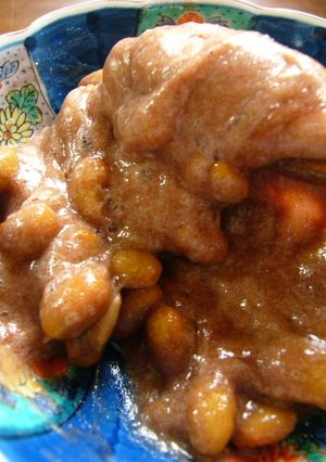 意外な美味しさ！納豆あんこ（モチ）-レシピのメイン写真