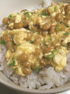 簡単☆納豆スタミナ丼-レシピのメイン写真