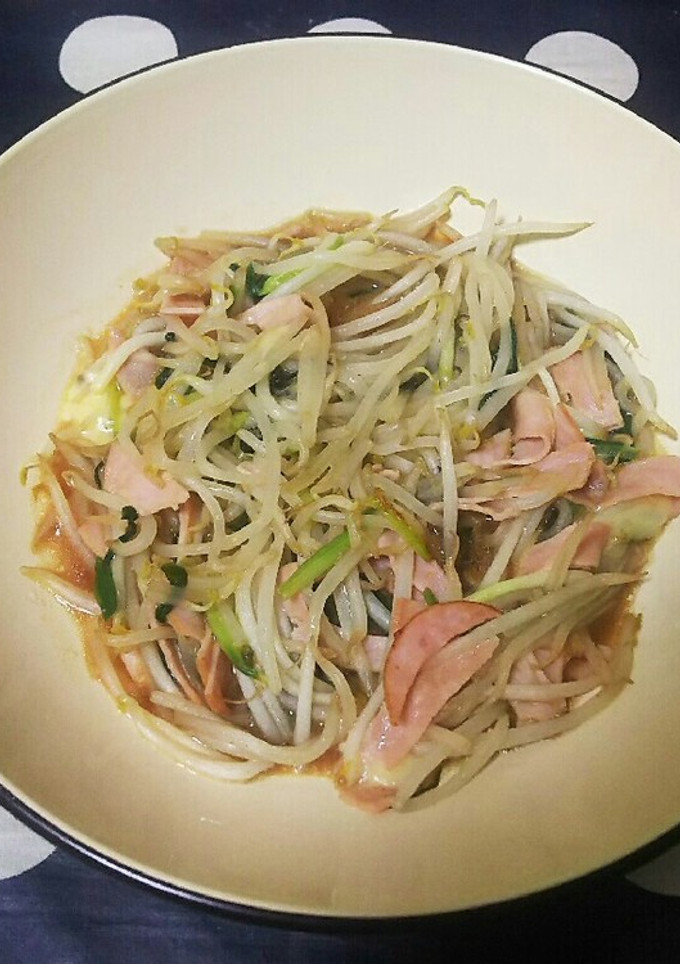 もやしとロースハムのソースいため-レシピのメイン写真