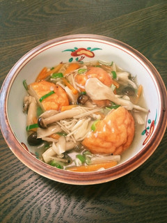 白だしで簡単☆魚河岸揚げのきのこあんかけ-レシピのメイン写真