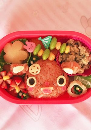 こどもちゃれんじ ビーピー キャラ弁-レシピのメイン写真