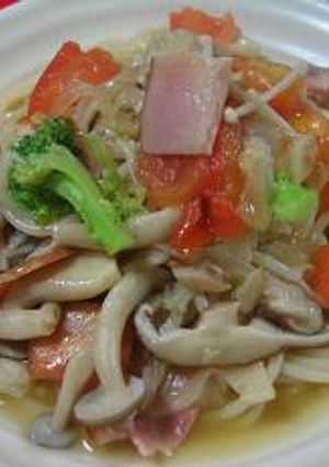 イタリアントマトときのこのパスタ-レシピのメイン写真