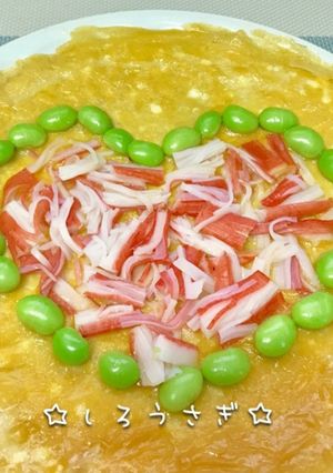 カニカマで中華なオープンオムレツ♡-レシピのメイン写真