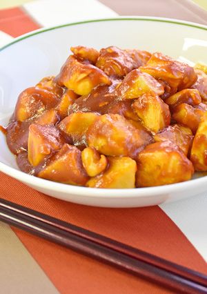 えびいもと鶏肉のヤンニョム和え-レシピのメイン写真