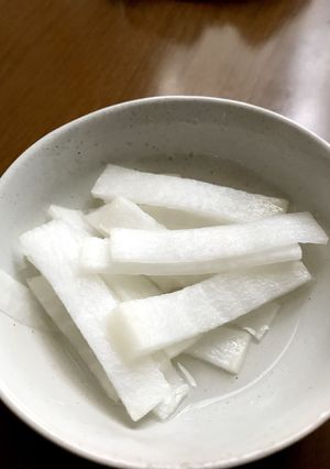 風邪っぴきのための大根漬け-レシピのメイン写真