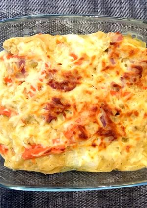 簡単美味しいラザニアシートでグラタン風♪-レシピのメイン写真