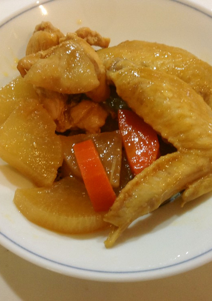 鶏と大根の韓国風-レシピのメイン写真
