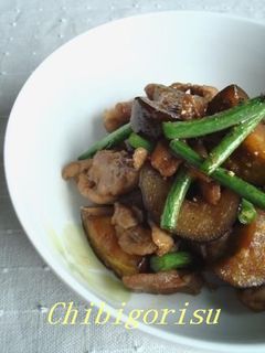 なすと豚肉の✿甘辛炒め-レシピのメイン写真