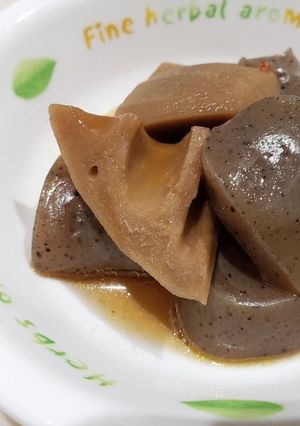 ホットクック❤こんにゃく蓮根のピリ辛煮♪-レシピのメイン写真