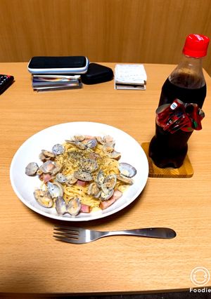 あさりのクリームパスタ-レシピのメイン写真