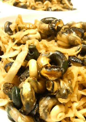 ~磯の香り~切干大根とミナ貝の炒め物-レシピのメイン写真