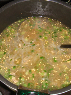 酸辣湯(サンラータン)風味の春雨スープ♪-レシピのメイン写真