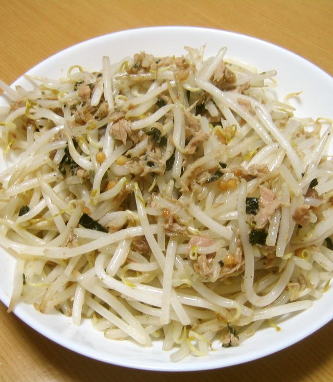 超簡単！！もやしのお茶漬け炒め-レシピのメイン写真