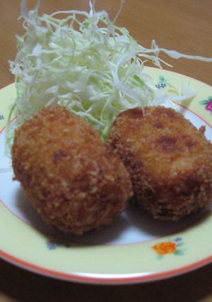簡単一度にできちゃうカニクリームコロッケ-レシピのメイン写真