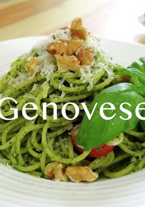 絶品★パスタジェノベーゼ-レシピのメイン写真