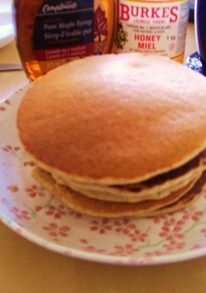 全粒粉のサワーミルクパンケーキ-レシピのメイン写真