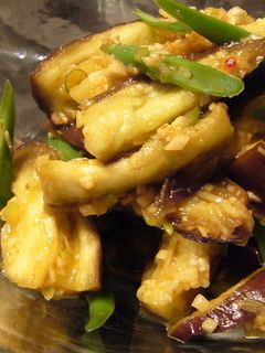 ピリッと☆レンジ蒸しなすの中華和え-レシピのメイン写真