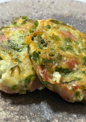 お豆腐のモチモチ焼きdeセロリ-レシピのメイン写真