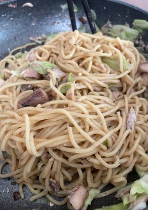 鯖缶塩焼きそば-レシピのメイン写真