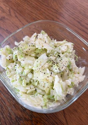 レタスと玉ねぎのクリームチーズサラダ-レシピのメイン写真