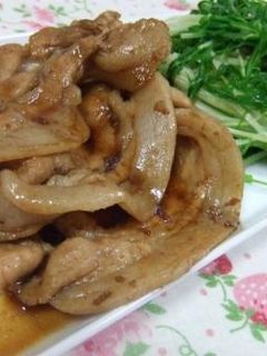 豚のソース生姜焼き☆-レシピのメイン写真