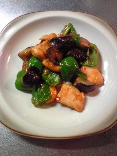 鶏とナスの味噌炒め-レシピのメイン写真