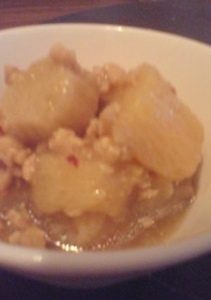 簡単♪長芋のそぼろ煮-レシピのメイン写真