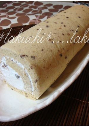あんこのロールケーキ-レシピのメイン写真