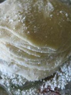手作り もちもち餃子の皮-レシピのメイン写真