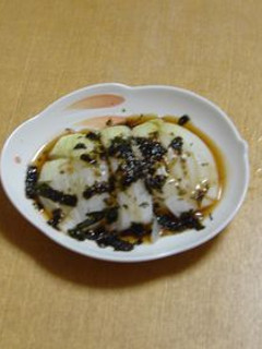 レンジで温玉ねぎサラダ-レシピのメイン写真