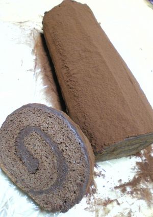 ❥生チョコロールケーキ-レシピのメイン写真