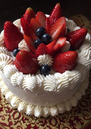 苺のショートケーキ バースデーケーキ-レシピのメイン写真