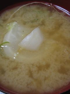 かぶとみょうがと生姜のお味噌汁-レシピのメイン写真